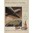 The Beer of Tomorrow is here Today ..... 1945 Schlitz Beer Ad, A0462A