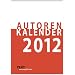 Autorenkalender, Taschenkalender 2012