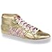 Adidas Nizza Hi Sleek - 8 Uk - Gold - Leather