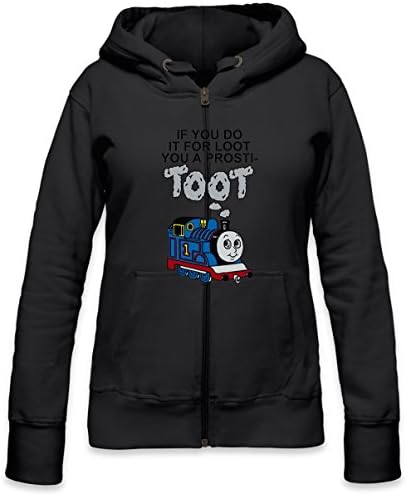 Prosti-Toot Womens Zipper Hoodie Medium