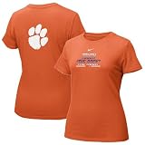 Nike - Nike Clemson Tigers Orange Ladies Uniform T-shirt