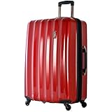 Olympia Titan 29 Inch Expandable Large-Size Hard Case Spinner Red