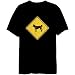 Norwegian Lundehund Sign Old / Vintage Dogs Mens T-Shirt (Black, Sizes X-Small - XXX-Large)