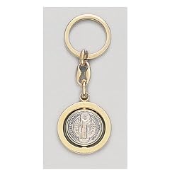 Key Chain - St. Benedict - MADE IN ITALY