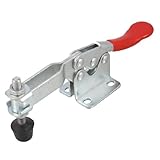 uxcell トグルクランプ　クイック　保持　水平型　メタル　プラスチック　90 kg 　198ポンド　201B