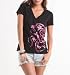 Fox Womens Desert Tribe Tee - Black X Lrg Size Fox Womens Desert Tribe Tee - Black X Lrg Size