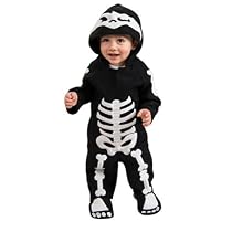 Romper Costume, Skeleton - Toddler (U.S.A. Size 2-4) For 1-2 Years
From Rubie's Costume Co

