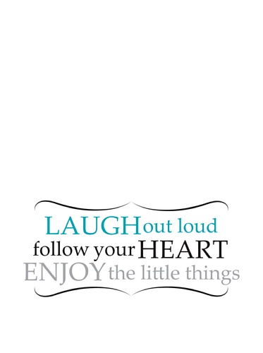 Wall Pops WPQ0813 WPQ0813 Laugh Out Loud Wall Quote Wall Decals