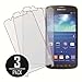 MPERO Collection 3 Pack of Matte Anti-Glare Screen Protectors for Samsung Galaxy S4 Active