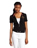 Southpole Juniors Big Logo French Terry Short Sleeve Hoody