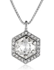 Vince Camuto Diamonds in the Sky Silver Necklace, 16"