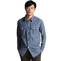 (カーハート)carhartt Carhartt x A.P.C カーハート アーペーセー WネームChambray Shirt シャツ シャンブレーシャツ I013015 0102 Blue M