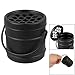 Black Bale Handle Metal Bucket Design Cigarette Ashtray