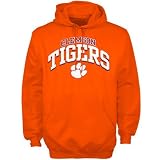 Clemson Tigers Orange Arched Hoody Sweatshirt