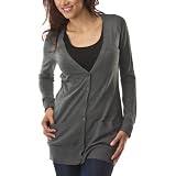 Mossimo® Black: Women's Boyfriend Cardigan - Dark Heather Grey