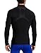 CW-X Men's Long Sleeve Back Support Thermal Insulator Compression Top