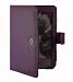 JKase(TM) Premium Quality Custom Fit Folio Leather Case Cover for Latest Generation 2011 Kindle 4 Wi-Fi 6" E Ink Display (4th Generation 6" Kindle Wi-Fi w/o Keyboard) Purple
