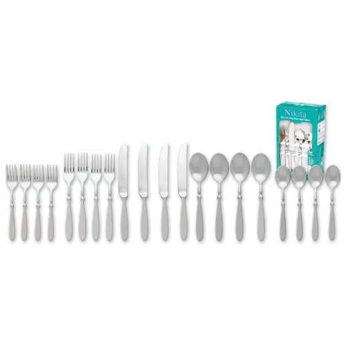 12 Of Best Quality Bistro 20Pc Flatware By Nikita™ &quotBistro