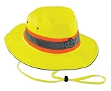 GLoWEAR 8935 Class Headwear Hi-Vis Ranger Hat, Lime, Small/Medium