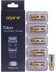 Authentic Triton Clapton Coil 0.5ohm 5pc/pack