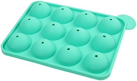 NCBACKINGS 12 round shapes non stick silicone lollipop cake cookie panettone molds for baking reseda