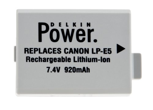 Delkin Li-Ion Kamera-Akku f&uuml;r Canon LPE5 (920mAh, 7,4V) Preisvergleich