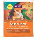 Halo Spot's Stew Natural Dry Cat Food, Indoor Cat, Wholesome Chicken Recipe, 3-Pound Bag