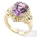  : 18K GOLD MARTHA ROCHA KUNZITE DIAMOND RING