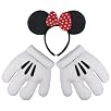 Disney Minnie Ears and Gloves Set - One Size