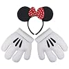 Disney Minnie Ears and Gloves Set - One Size