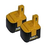 Panasonic 15.6 Volt 2.8 Amp NiMH Pod Style Battery 2-Pack