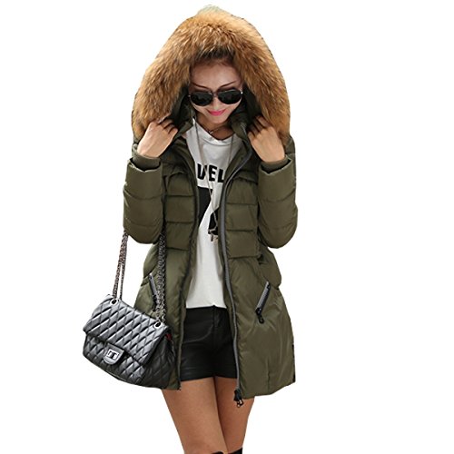 [ノーブランド品] ダウンコートフード付き