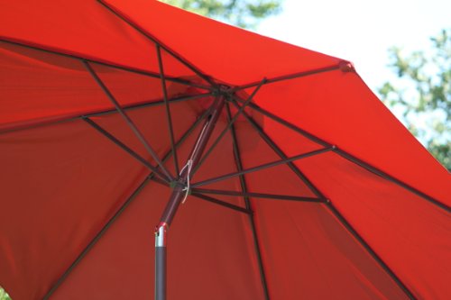 Ace Evert Market Umbrella 8011S, 9 ft, Polyester, Terra Cotta