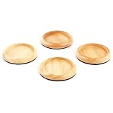 Buy Round Oak Caster Cups, 2