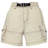 buckle nylon shorts(stone 24mos)