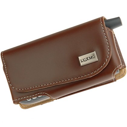 Leather Pouch Case for Samsung: Behold 2 - Caliber R850 - Code SCH-i220 - Comeba...