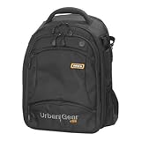 Naneu Pro UrbanGear U120 - Backpack for camera and notebook - 1680D ballistic nylon - black