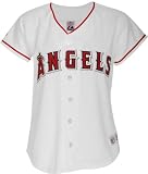 Los Angeles Angels of Anaheim Home White Women's MLB Replica Jersey