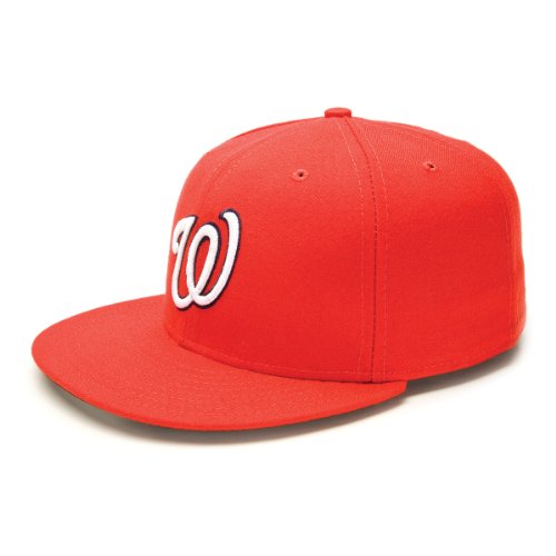 New Era 59FIFTY Washington Nationals Team Game Baseball Hat Red
