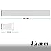 BRG Apple Watch Series 1 Series 2 Band 42mm Leather Loop with Adjustable Magnetic Closure iWatch Band Replacement Bracelet Strap for Apple Watch Sport and Edition 42mm Medium - White