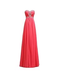 Full Length Chiffon Beaded  Dress