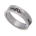 Steel Concaved Dragon Ring