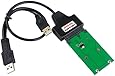 Makerfire&reg; Mini PCIe mSATA 5CM SSD to Micro SATA or USB Adapter Converter Card