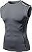 TM-R15-GRKZ_Large j-XL Tesla Men's Cool Dry Compression Baselayer Sleeveless R15