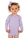 Kavio! Unisex Infants Lap Shoulder Long Sleeve Onesie