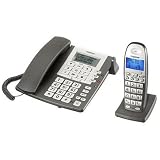Hagenuk BIG 850 Combo DECT-Gro�tasten-Komfortelefon mit zus�tzlichem Mobilteil - 