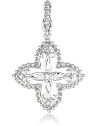 Katie Decker "Beaded" 18k White Gold and Diamond Charm