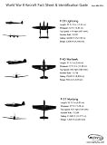 InAir WWII Planes 6-pc Set with Aircraft ID Guide - Assortment 1
