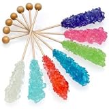 Assorted Rock Candy on Stick, 10 Count