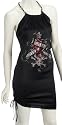Ed Hardy Dress Madison twisted neck w chain 9WJ175  Damen Kleid